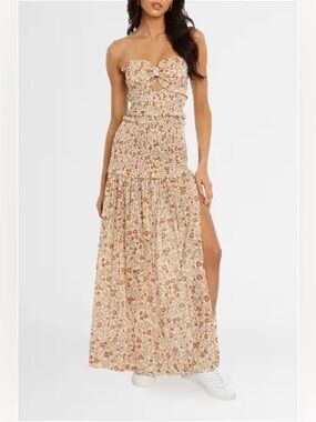 Bec + Bridge Janice floral print maxi dress size 4